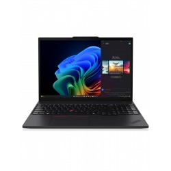 Ноутбук Lenovo ThinkPad T16 Gen 4 AMD Ryzen AI 5 PRO 340, 2.0 GHz - 4.8 GHz, 16384 Mb, 16 WUXGA 1920x1200, 512 Gb SSD, AMD Radeon 840M, No OS (21QN0049FW) (черный)