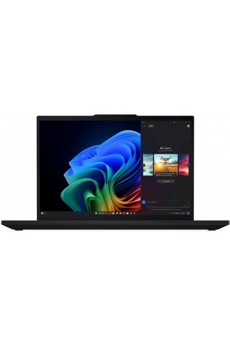Ноутбук Lenovo ThinkPad T16 Gen 4 AMD Ryzen AI 5 PRO 340, 2.0 GHz - 4.8 GHz, 16384 Mb, 16 WUXGA 1920x1200, 512 Gb SSD, AMD Radeon 840M, No OS (21QN0049FW) (черный) 1
