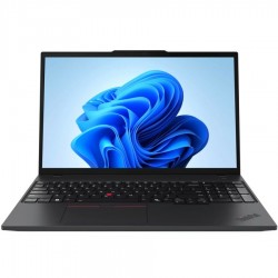 Ноутбук Lenovo ThinkPad T16 Gen 4 Intel Core Ultra 7 255U, 2.0 GHz - 5.2 GHz, 16384 Mb, 16 WUXGA 1920x1200, 512 Gb SSD, Intel Graphics, Windows 11 Professional (21QE005XUS) (черный)