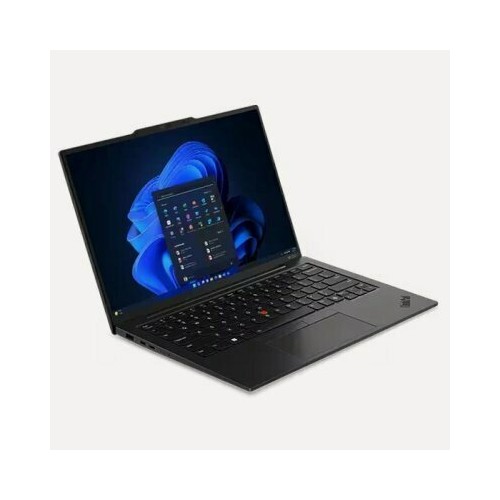 Ноутбук Lenovo ThinkPad X1 Carbon Gen 12 Intel Core Ultra 7 155U, 1.7 GHz - 4.8 GHz, 16384 Mb, 14 2.8K OLED 2880x1800, 1000 Gb SSD, Intel Arc Graphics, Windows 11 Professional (21KDS6D000) (черный) 