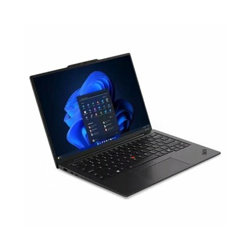 Ноутбук Lenovo ThinkPad X1 Carbon Gen 12 Intel Core Ultra 7 155U, 1.7 GHz - 4.8 GHz, 32768 Mb, 14 2.8K OLED 2880x1800, 1000 Gb SSD, Intel Arc Graphics, No OS (21KDSHNF00) (черный) 