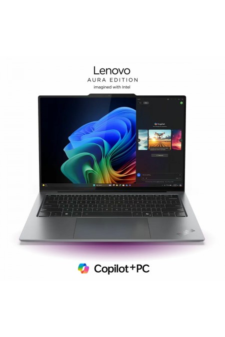 Ноутбук Lenovo ThinkPad X9-14 Gen 1 Aura Edition Intel Core Ultra 7 258V, 2.2 GHz - 4.8 GHz, 32768 Mb, 14&amp quot OLED WUXGA 2880x1800, 1000 Gb SSD, Intel Arc Graphics 140V, Windows 11 Professional (21QA0035US) (серый) 