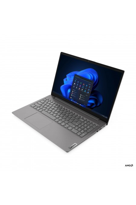 Ноутбук Lenovo V15 G4 ABP AMD Ryzen 7 7730U, 2.0 GHz - 4.5 GHz, 16384 Mb, 15.6&amp quot Full HD 1920x1080, 512 Gb SSD, DVD нет, AMD Radeon Graphics, Windows 11 Home ENG (83CRA01SIN) (серый) 2