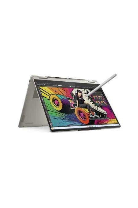 Ноутбук Lenovo Yoga 7 2-in-1 14AKP10 AMD Ryzen AI 5 340, 2.0 GHz - 4.8 GHz, 24576 Mb, 14 WUXGA 1920x1200, 1000 Gb SSD, AMD Radeon 840M, Windows 11 Professional (83JR0060RK_Win11P) (бежевый) 