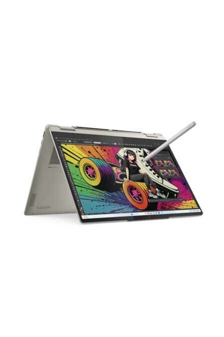 Ноутбук Lenovo Yoga 7 2-in-1 14AKP10 AMD Ryzen AI 7 350, 2.0 GHz - 5.0 GHz, 24576 Mb, 14&quot WUXGA 1920x1200, 1000 Gb SSD, AMD Radeon 860M, Windows 11 Home (83JR0061RK) (бежевый) 1