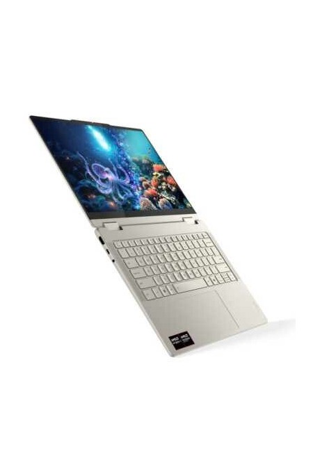 Ноутбук Lenovo Yoga 7 2-in-1 14AKP10 AMD Ryzen AI 7 350, 2.0 GHz - 5.0 GHz, 24576 Mb, 14&quot WUXGA 1920x1200, 1000 Gb SSD, AMD Radeon 860M, Windows 11 Home (83JR0061RK) (бежевый) 2