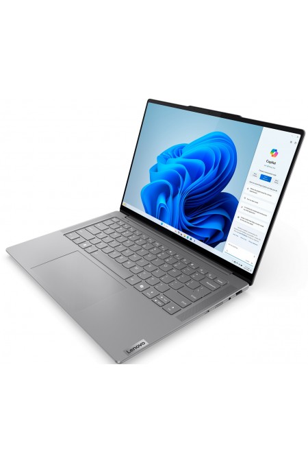 Ноутбук Lenovo Yoga Pro 7 14AHP9, 14.5 (3072x1920) IPS 120 Гц/AMD Ryzen 7 8845HS/16 ГБ LPDDR5X/1024 ГБ SSD/AMD Radeon Graphics/Windows 11 Home (83E3001PRU) (серый) 1