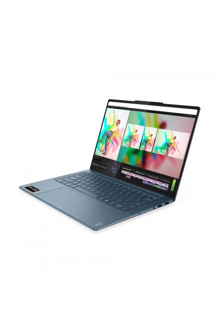 Ноутбук Lenovo Yoga Pro 7 14AKP10 AMD Ryzen AI 7 350, 2.0 GHz - 5.0 GHz, 32768 Mb, 14.5 3K 2944x1840, 1000 Gb SSD, AMD Radeon 860M, Windows 11 Home (83KG0014RK) (зеленый) 9