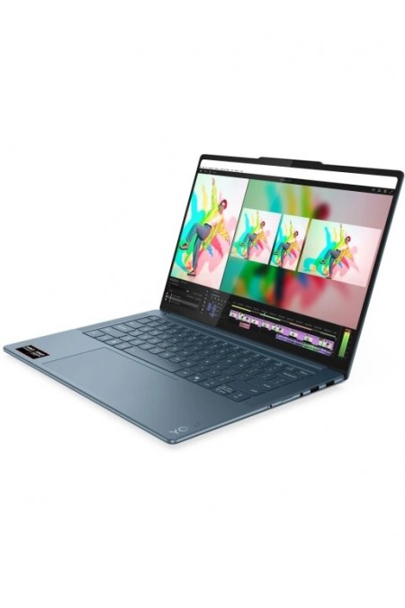 Ноутбук Lenovo Yoga Pro 7 14AKP10 AMD Ryzen AI 7 350, 2.0 GHz - 5.0 GHz, 32768 Mb, 14.5&quot 3K 2944x1840, 1000 Gb SSD, AMD Radeon 860M, Windows 11 Professional (83KG0013RK_Win11P) (зеленый) 2