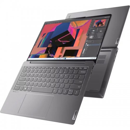 Ноутбук Lenovo Yoga Slim 6 14IRH8 14 (1920x1200 OLED)/Intel Core i5 13500H(2.6Ghz)/16384Mb/512SSDGb/noDVD/Int:Intel Iris Xe Graphics/Cam/BT/WiFi Win 11 Home (83E00058RU) (серый) 1