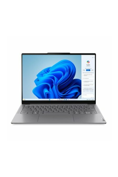 Ноутбук Lenovo Yoga Slim 7 14IMH9 Intel Core Ultra 7 155H, 1.4 GHz - 4.8 GHz, 16384 Mb, 14&quot WUXGA 1920x1200, 512 Gb SSD, Intel Arc Graphics, No OS (83CV00E9RK) (серый) 