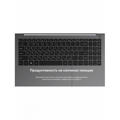 Ноутбук MAIBENBEN B315A 15.6 (1920x1080 (матовый) IPS)/AMD Ryzen 5 6600H(3.3Ghz)/8192Mb/512PCISSDGb/Int:AMD Radeon 660M/Cam/BT/WiFi Linux + Screen (B315A-R561UMB1SLGRE2) (серый) 8