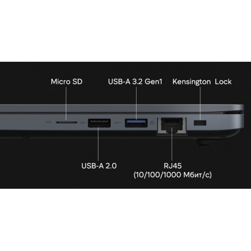 Ноутбук MAIBENBEN M17A-R343UM AMD Ryzen 7 5825U, 2.0 GHz - 4.5 GHz, 16384 Mb, 17.3 Full HD 1920x1080, 1000 Gb SSD, AMD Radeon Graphics, Linux (M17A-R758UMG1SLURE3) (синий) 5