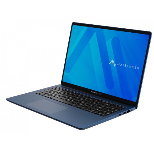 Ноутбук MAIBENBEN M645 AMD Ryzen 5 4600H, 3.0 GHz - 4.0 GHz, 16384 Mb, 16 WUXGA 1920x1200, 512 Gb SSD, AMD Radeon Graphics, Linux (M6451SF0LURE3) (синий) 2