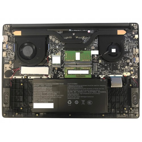 Ноутбук MAIBENBEN M645 AMD Ryzen 5 4600H, 3.0 GHz - 4.0 GHz, 16384 Mb, 16 WUXGA 1920x1200, 512 Gb SSD, AMD Radeon Graphics, Linux (M6451SF0LURE3) (синий) 5