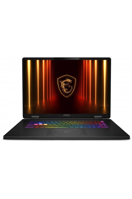 Ноутбук MSI Crosshair 18 HX AI A2XWGKG-022XRU Intel Core Ultra 9 275HX, 2.7 GHz - 5.4 GHz, 32768 Mb, 18 2560x1600, 1000 Gb SSD, nVidia GeForce RTX 5070 8192 Mb, DOS (9S7-184111-022) (черный) 