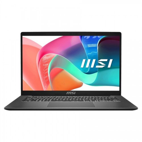 Ноутбук MSI Modern 14 F1MG Core 7 150U 14 FHD (1920*1080) IPS,DDR4 16GB (16GB*1),1 TB GB SSD Intel Graphics Windows 11 Professional (9S7-14S111-618) (серый) 