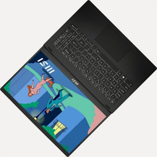 Ноутбук MSI Modern 15 B7M-472XRU AMD Ryzen 7 7730U, 2.0 GHz - 4.5 GHz, 16384 Mb, 15.6 Full HD 1920x1080, 1000 Gb SSD, DVD нет, AMD Radeon Graphics, No OS (9S7-15HK12-472) (черный) 6