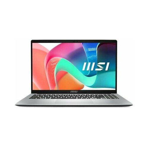 Ноутбук MSI Modern 15 F13MG-087XRU 15.6 , IPS, Intel Core i5 1335U 1.3ГГц, 10-ядерный, 16ГБ DDR4, 1ТБ SSD, Intel Iris Xe graphics, Free DOS (9S7-15S122-087) (серебристый) 