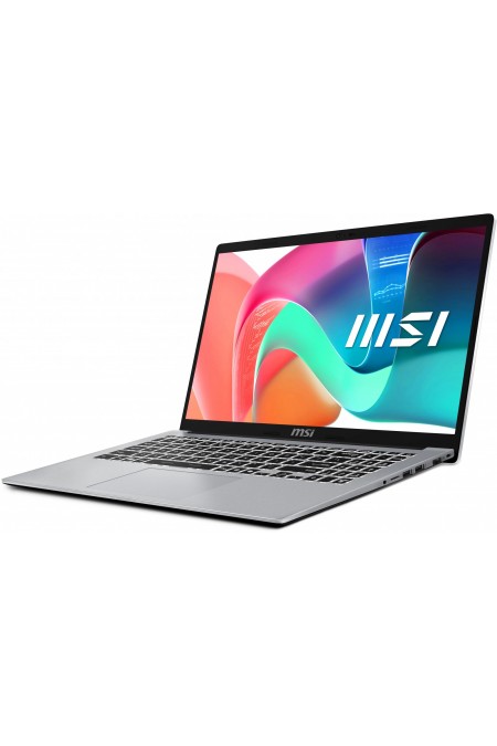 Ноутбук MSI Modern 15 F13MG-254RU Intel Core i5 1335U, 1.3 GHz - 4.6 GHz, 16384 Mb, 15.6 Full HD 1920x1080, 512 Gb SSD, Intel Iris Xe Graphics, Windows 11 Professional (9S7-15S122-254) (серебристый) 1