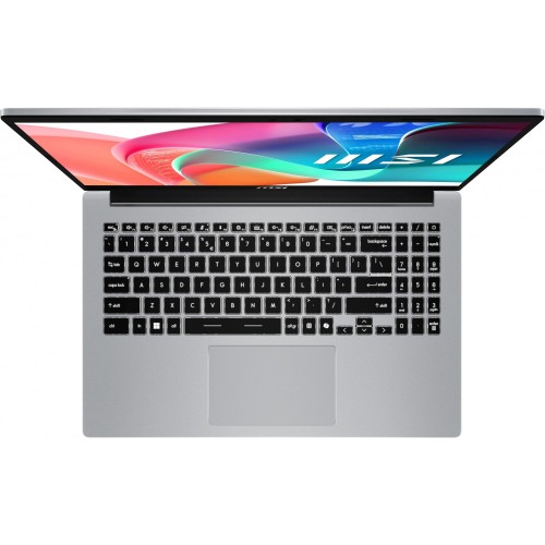 Ноутбук MSI Modern 15 F13MG-254RU Intel Core i5 1335U, 1.3 GHz - 4.6 GHz, 16384 Mb, 15.6 Full HD 1920x1080, 512 Gb SSD, Intel Iris Xe Graphics, Windows 11 Professional (9S7-15S122-254) (серебристый) 2