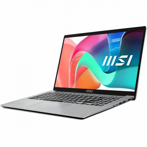 Ноутбук MSI Modern 15 F1MG-801XRU Intel Core 5 120U, 1.4 GHz - 5.0 GHz, 16384 Mb, 15.6 Full HD 1920x1080, 512 Gb SSD, Intel Graphics, No OS (9S7-15S112-801) (серебристый) 2