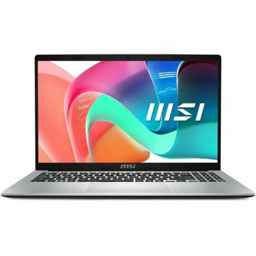Ноутбук MSI Modern 15 F1MG Core 5 120U 15.6 FHD (1920*1080) IPS,DDR4 16GB (16GB*1),512GB SSD Intel Graphics Windows 11 Professiona (9S7-15S112-831) (серебристый) 