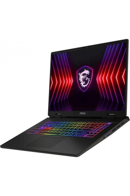 Ноутбук MSI Sword 17 HX B13VEKG-200XRU, 17 (1920x1200) IPS 165 Гц/Intel Core i7-13700HX/16 ГБ DDR5/512 ГБ SSD/NVIDIA GeForce RTX 4050 для ноутбуков (6 Гб)/Без системы (9S7-17T214-200) (серый) 