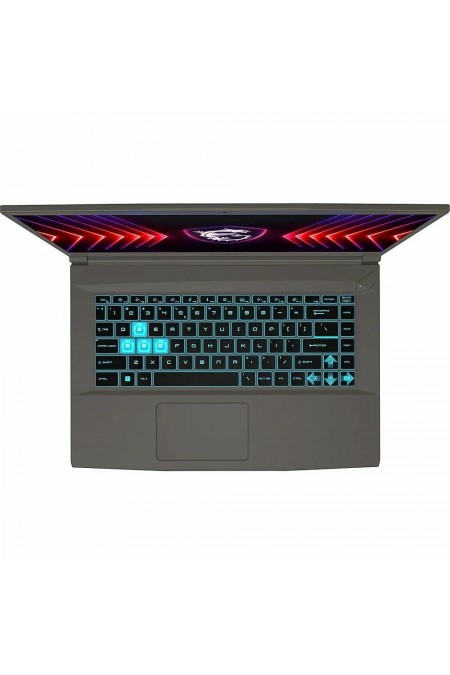 Ноутбук MSI Thin 15 B12UC-3255XRU Intel Core i5 12450H, 2.0 GHz - 4.4 GHz, 16384 Mb, 15.6 Full HD 1920x1080, 1000 Gb SSD, nVidia GeForce RTX 3050 4096 Mb, No OS (9S7-16R831-3255) (серый) 2