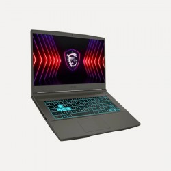 Ноутбук MSI Thin 15 B12UC-3255XRU Intel Core i5 12450H, 2.0 GHz - 4.4 GHz, 16384 Mb, 15.6 Full HD 1920x1080, 1000 Gb SSD, nVidia GeForce RTX 3050 4096 Mb, No OS (9S7-16R831-3255) (серый)