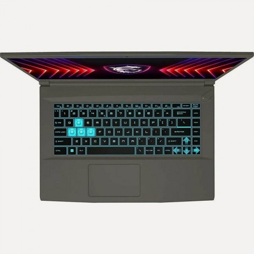 Ноутбук MSI Thin 15 B12UC-3255XRU Intel Core i5 12450H, 2.0 GHz - 4.4 GHz, 16384 Mb, 15.6 Full HD 1920x1080, 1000 Gb SSD, nVidia GeForce RTX 3050 4096 Mb, No OS (9S7-16R831-3255) (серый) 2