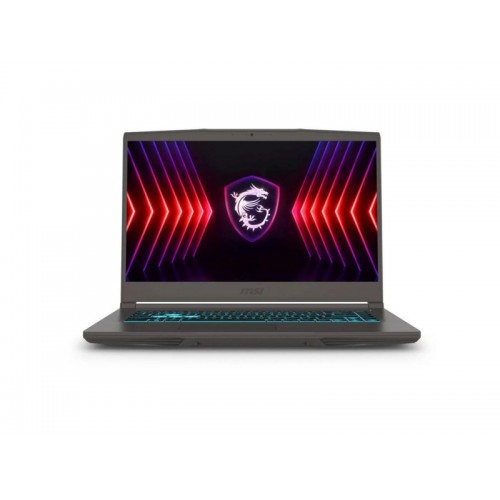 Ноутбук MSI Thin 15 B12UCX-3061XRU Intel Core i7 12650H, 2.3 GHz - 4.7 GHz, 16384 Mb, 15.6 Full HD 1920x1080, 512 Gb SSD, DVD нет, nVidia GeForce RTX 2050 4096 Mb, No OS (9S7-16R831-3061) (серый) 