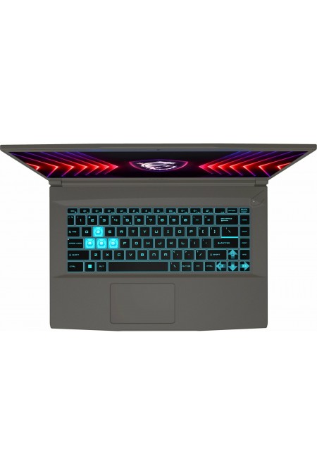 Ноутбук MSI Thin 15 B13UC-3418XRU Intel Core i5 13420H, 2.1 GHz - 4.6 GHz, 16384 Mb, 15.6&quot Full HD 1920x1080, 512 Gb SSD, nVidia GeForce RTX 3050 4096 Mb, DOS (9S7-16R831-3418) (серый) 1