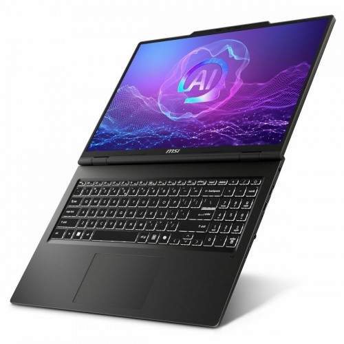 Ноутбук MSI Venture A16 AI+ A3HMG-026XRU AMD Ryzen AI 7 350, 2.0 GHz - 5.0 GHz, 16384 Mb, 16 2K 2048x1280, 1000 Gb SSD, DVD нет, AMD Radeon 860M, No OS (9S7-261K21-026) (серый) 5