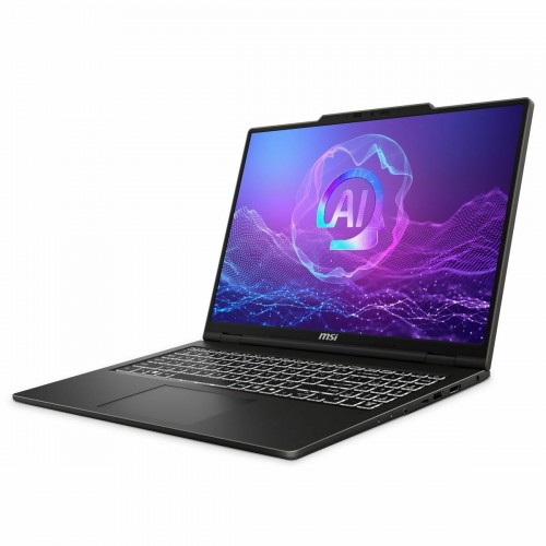 Ноутбук MSI Venture A16 AI+ A3HMG-027XRU AMD Ryzen AI 5 340, 2.0 GHz - 4.8 GHz, 16384 Mb, 16 2K 2048x1280, 512 Gb SSD, DVD нет, AMD Radeon 840M, No OS (9S7-261K21-027) (серый) 2