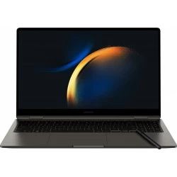 Ноутбук Samsung Galaxy Book 3 360 Intel Core i7 1360P, 2.2 GHz - 5.0 GHz, 16384 Mb, 15.6 Full HD 1920x1080, 1000 Gb SSD, DVD нет, Intel Iris Xe Graphics, Windows 11 Home (NP750QFG-KA3IN) (серый)