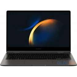Ноутбук Samsung Galaxy Book3 360 Intel Core i7 1355U, 1.7 GHz - 5.0 GHz, 16384 Mb, 13.3 Full HD 1920x1080, 512 Gb SSD, DVD нет, Intel Iris Xe Graphics, Windows 11 Home, графитовый (NP730QFG-LA1IN) (графитовый)