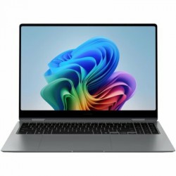 Ноутбук Samsung Galaxy Book5 Pro 360 Intel Core Ultra 5 226V, 2.1 GHz - 4.5 GHz, 16384 Mb, 16&amp quot 2.8K 2880x1800 Touch, 512 Gb SSD, DVD нет, Intel Arc Graphics 130V, Windows 11 Home (NP960QHA-KG3IN) (серый)