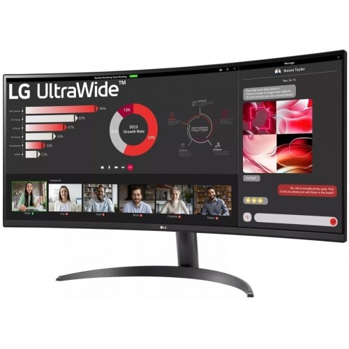 Монитор LG UltraWide 34WR50QK-B (черный) 2