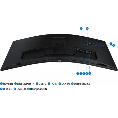 Монитор Samsung ViewFinity S6 S34C650UAIXCI (черный) 13