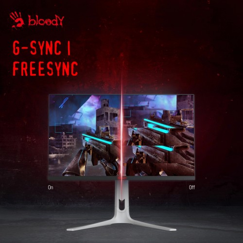 Монитор Bloody MN272Q (серый) 6