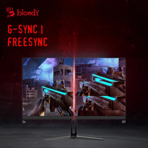 Монитор Bloody MN240F (черный) 8