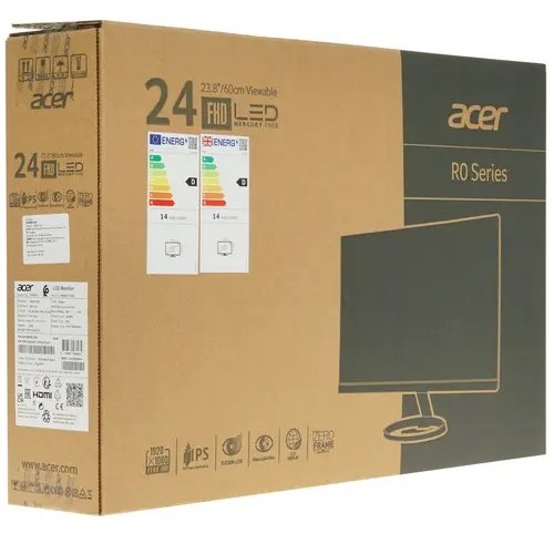Монитор Acer R240HYAbidx (черный) 9