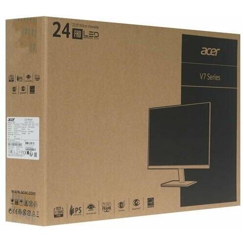 Монитор Acer Vero V247YEbiv (черный) 8