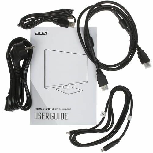 Монитор Acer XV275Kymipruzx (темно-серый) 9