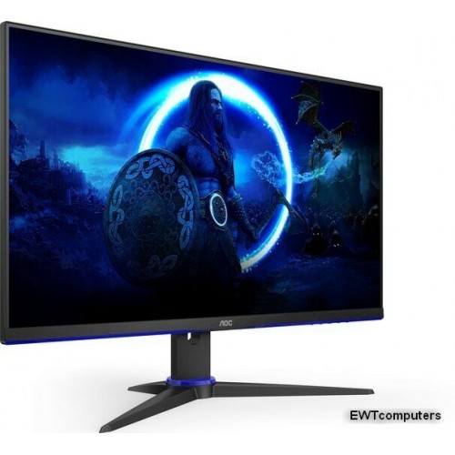 Монитор AOC 24G2SAE (черный/красный) 6