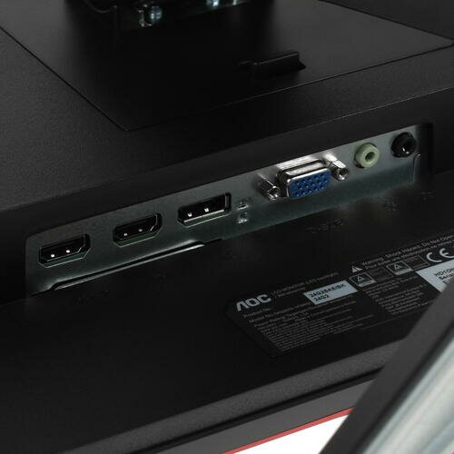 Монитор AOC 24G2SAE (черный/красный) 7