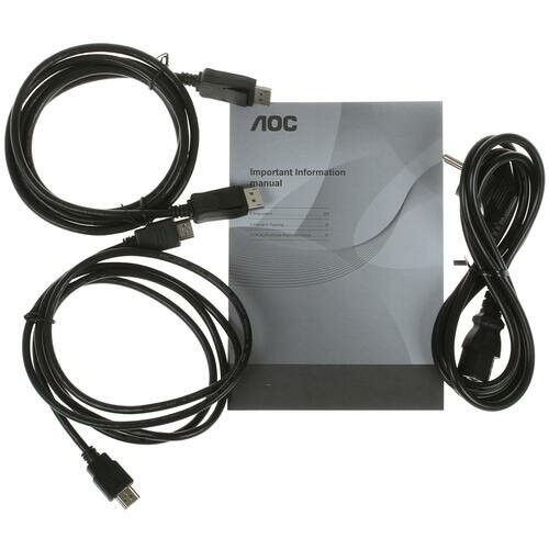 Монитор AOC 24G2SAE (черный/красный) 8