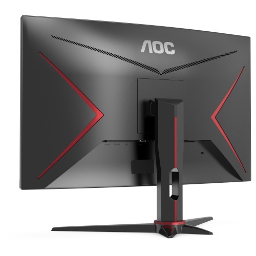 Монитор AOC C24G2AE (черный/красный) 5
