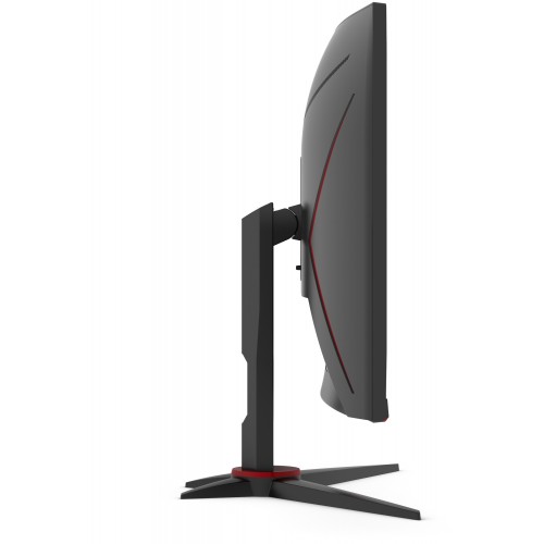 Монитор AOC C24G2AE (черный/красный) 6